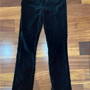 Ralph Lauren Black Velvet Trousers